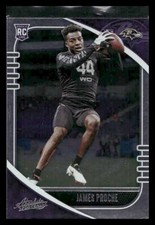 2020 Panini Absolute #148 James Proche Rookie Baltimore Ravens