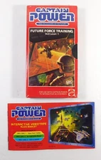 1987 Captain Power Future, Force Training VHS Tape #1, w/ Rules Booklet, Sealed
