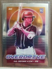 Ha-Seong Kim 2021 Chronicles Baseball OVERDRIVE RC card #2 San Diego Padres