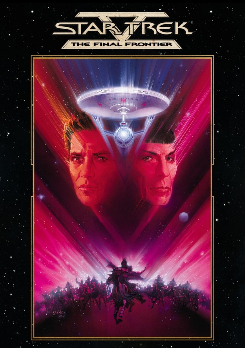 【中古】STAR TREK　ファイナルフロンティアコレクション 1989 Star Trek V The Final Frontier Movie Poster 11X17 William