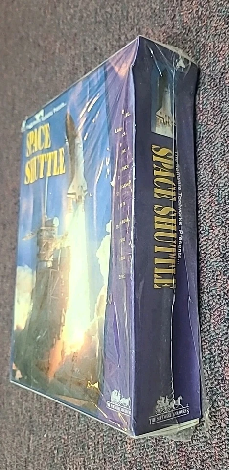 The Software Toolworks Presents Space Shuttle PC Big Box (New & Factory Sealed!) - Image 4 of 4