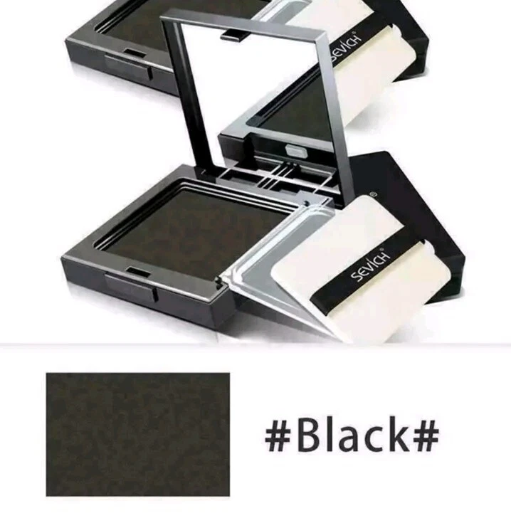 Sevich Hair Line Shadow Shade 01 Black Root Concealer Waterproof Cover 12g