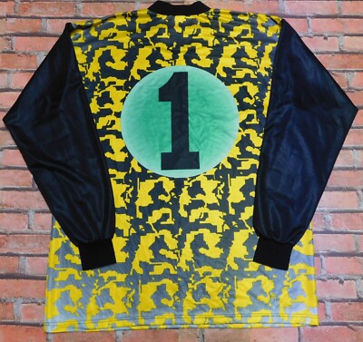 Erima オールド 90s 長袖 ゴールキーパー ジャージ サッカーシャツ Erima オールド 90s 長袖 ゴールキーパー ジャージ サッカーシャツ