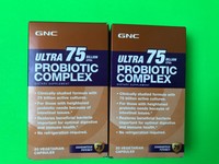 Gnc Ultra 75 Billion Probiotic Complex 2 Boxes Brand 40 Capsules Gnc Ultra 75 Billion Probiotic Complex 2 Boxes Brand 40 Capsules