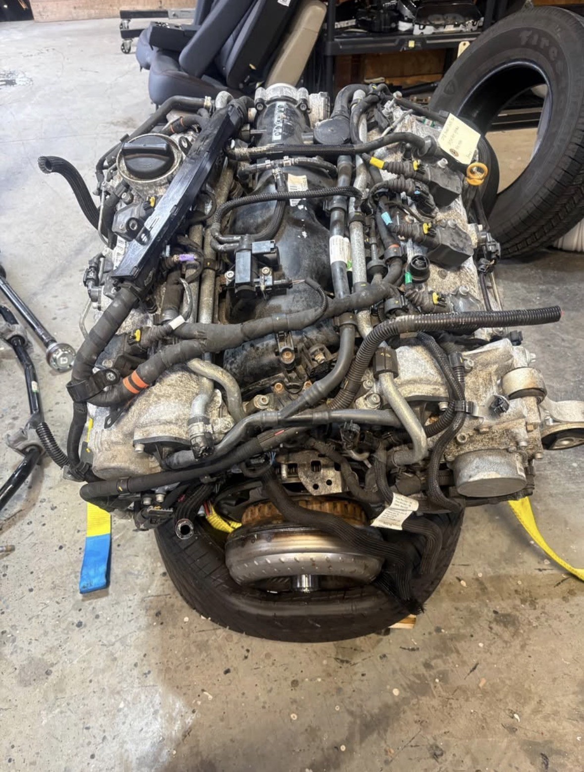 2018 Maserati ghibli sq4 3.0L V6 engine assembly W/ turbos OEM 40k Miles