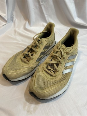 Adidas Men's Supernova Rise Running Sneakers Size 11 US Gold