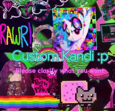 Custom Kandi,please check description before buying!!! 