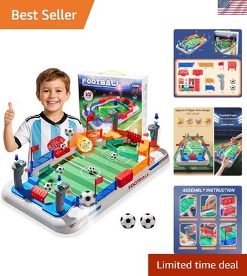 Mini Soccer Board Game for Kids: Foosball Table Toys for 3 4 5 6 7 8-12  Old ...
