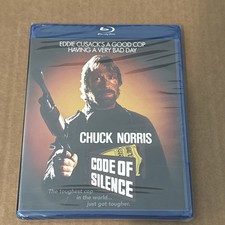 Code of Silence (Blu-ray, 1985) Kino Lorber Chuck Norris New Sealed RARE OOP