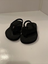 Kids Baby/Toddler Rainbow Brand Flip Flops Leather Sandals Size 7/8