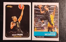 2022 SI Kids WNBA All-Star Kelsey Plum #1040 Aces + 2019 Kayla McBride #826 NM