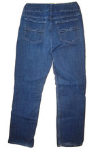 RIDERS by Lee Womens Mid-Rise Straight Jeans 10 Dark Wash 30x29.75 vintage pants