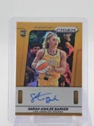 SARAH ASHLEE BARKER 2025-26 PRIZM GOLD ROOKIE AUTO /10 #TB-SAB Q1496