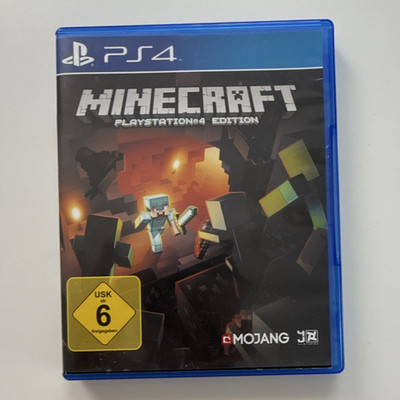 Minecraft: PlayStation 4 Edition PS4 PAL USK 6 Abenteuer Multiplayer Online
