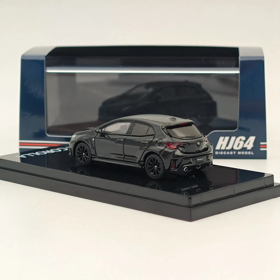 1:64 Hobby Japón Toyota GR COROLLA RZ Precious Black Pearl Diecast EE. UU. En stock Foto 3 de 4