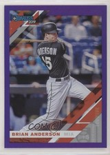 2019 Panini Donruss Holo Purple Brian Anderson #173 0f2i