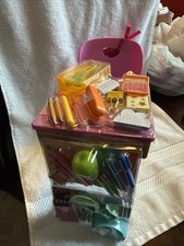 Our Generation Flying Colors School Desk  Supplies Accessory Set for 18" Dolls