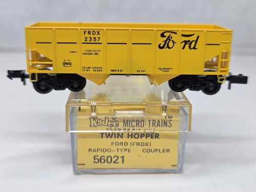 Acopladores Kadee Micro-Trains 56021 escala N doble tolva Ford FRDX Rapido ¡NUEVO! | Condition: New