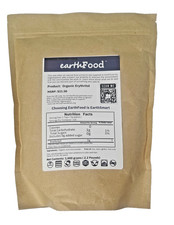 Organic Erythritol -EarthFood. 2.2 lbs 100% pure, crystalline natural sweetener