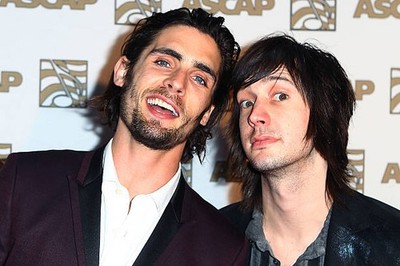 Tyson Ritter and Nick Wheeler arrive at the 27th Annual ASCAP Pop - Old Photo
