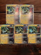 (5) Pokemon TCG Iron Thorns 062/162 Holo LOT! Temporal Forces