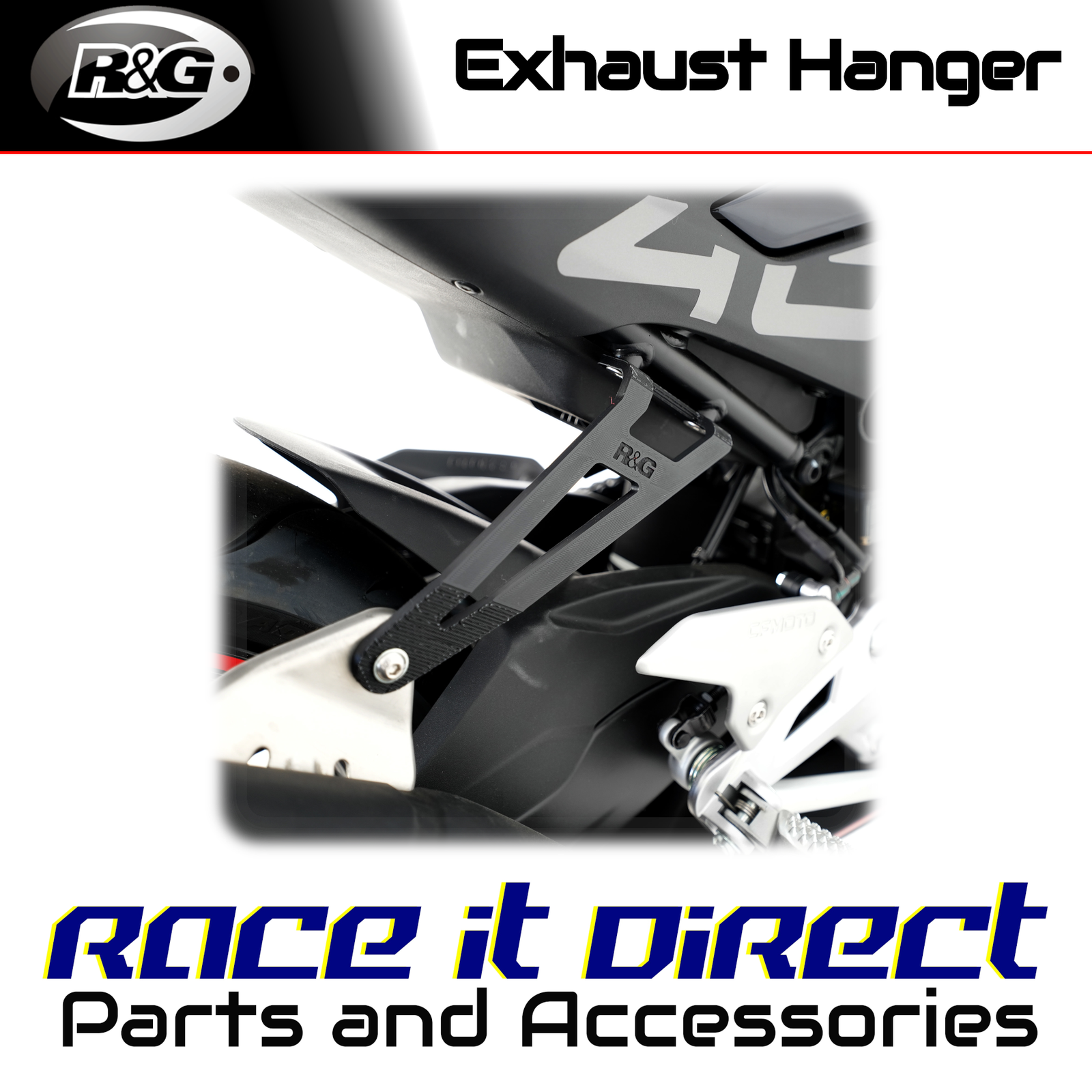 Exhaust Hangers for CFMoto 450SS 2023-2026 R&G