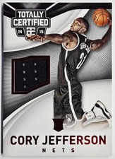 2014-15 Panini Totally Certified Jersey Red /249 Cory Jefferson #90 Rookie RC 🔴