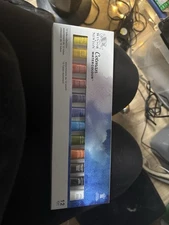 Winsor & Newton 390636 Cotman Water Color Paint, Set of 12, 8ml Tubes NEW