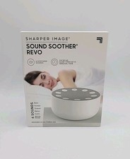 Sharper Image Sound Soother Revo 6 Sounds 3 Setting Sleep Timer Tested Working