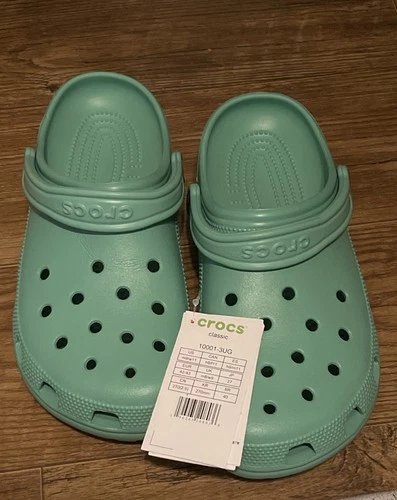Original Crocs Classic Clog - Jade Green - Women W11 / Men M9 - Brand New