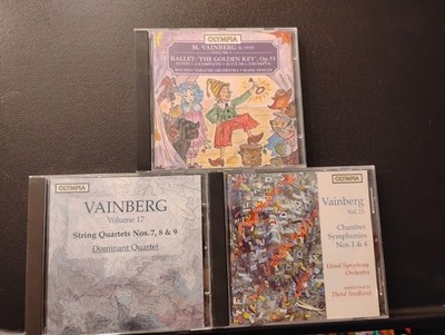 Vainberg Vol. 3, 15, 17 Ballets, Symphonies, String Quartets Olympia CDs