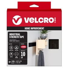 VELCRO(R) Brand Industrial Strength Tape 2"X10' Black
