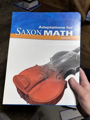 SAXON MATH COURSE 3: ADAPTATION CLASSROOM PACKAGE By Saxon Publishers