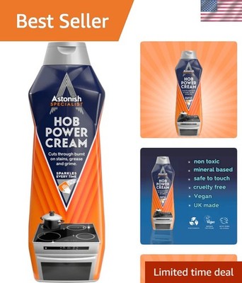 Multi-Surface Cooktop Cleaner Cream - 16.9oz for Effortless Shine & Protection