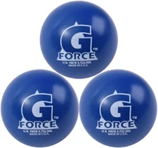 Mylec G-Force Street Hockey Balls, Less-Bounce BLUE 
