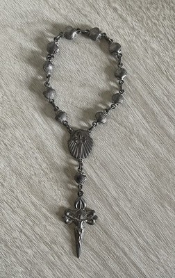 VTG Third of Religious Hand of Santiago De Compostela Metal Bracelet READ