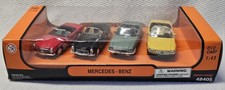 1:43 New Ray #48405 Mercedes Benz Diecast Cars Roadster 300SL 280SL 350SL 600SL