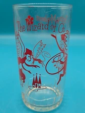 Vintage 1950's Swift & Co Peanut Butter Glass Wizard Of Oz FLYING MONKEYS