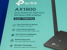 TP-Link Archer TX20U Plus AX1800 WiFi 6 Dual Band USB Adapter Open Box NEW