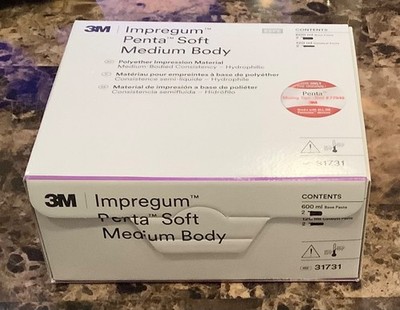 3M Impregum Penta Medium Body Polyether Impression Material Refill Pack 31731