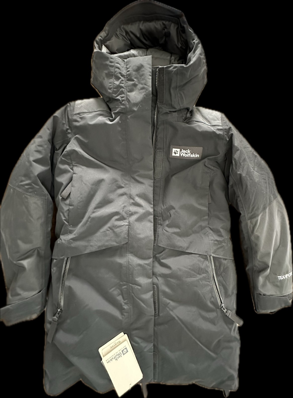 Brand New Jack Wolfskin EXPDN 2L Down Jacket - women's size S - black
