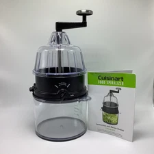 Cuisinart Food Spiralizer Vegetable Pasta Maker Slicer with Recipe Booklet