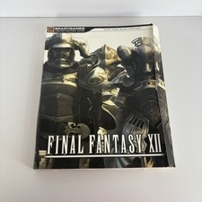 Final Fantasy XII Strategy Guide Limited Edition  Art Collection BradyGames Set