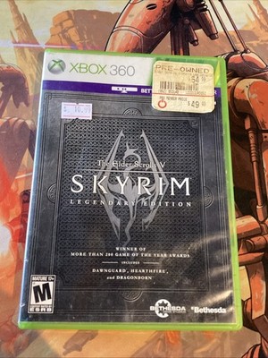 The Elder Scrolls V: Skyrim -- Legendary Edition (Microsoft Xbox 360, 2013)