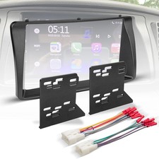 For 2003-2008 Toyota Corolla Radio Install Audio Panel Frame Wire Kit Double Din