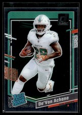 2023 Clearly Donruss Rated Rookie De'Von Achane Auto Miami Dolphins #59