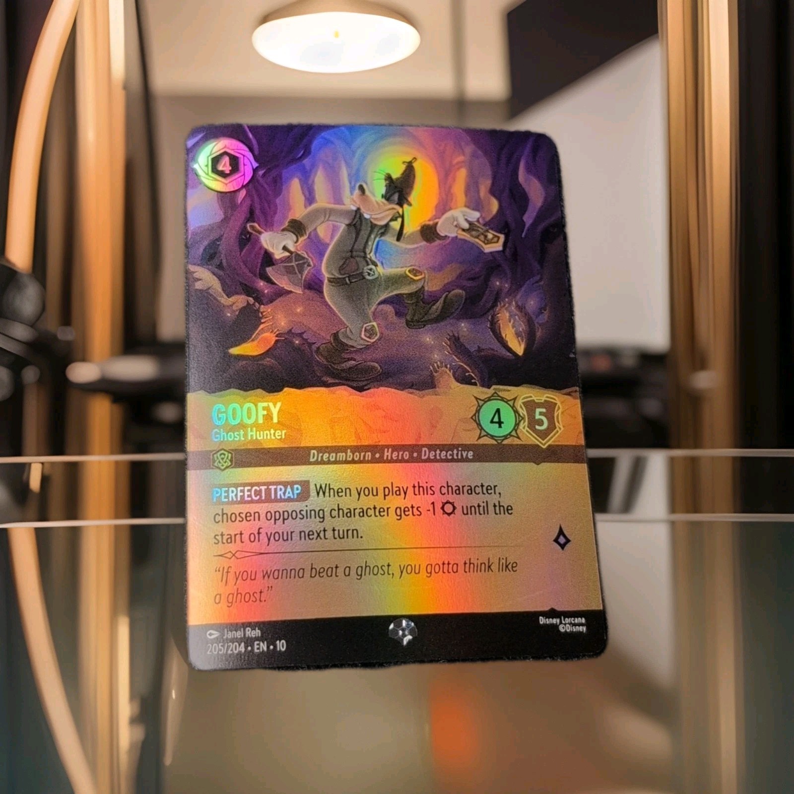 Goofy - Ghost Hunter (Epic) 205/204 Whispers in the Well Holo