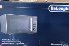 Microwave 25L 900W Solo Enamel Cavity Black AM9 - DeLonghi