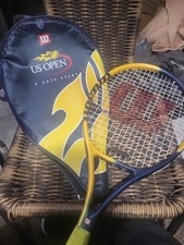 Wilson US Open Tennis Racquet Racket 4 1/2"Grip Size Graphite w/ Cover