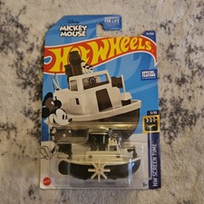 Hot Wheels Mickey Mouse Disney Steamboat 2024 HW Screen Time 10/10